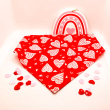 Load image into Gallery viewer, Pet Love Bandanas