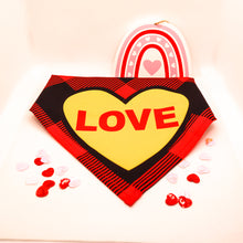 Load image into Gallery viewer, Pet Love Bandanas