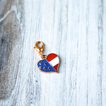 Load image into Gallery viewer, Charms - Red, White & Blue Patriotic