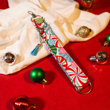 Load image into Gallery viewer, Charmable Wristlet Keychains - A Novel Christmas