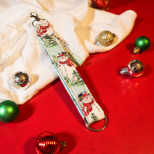 Load image into Gallery viewer, Charmables Wristlet Keychains - Christmas Nostalgia