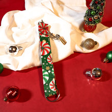 Load image into Gallery viewer, Charmable Wristlet Keychains - A Novel Christmas