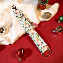 Load image into Gallery viewer, Charmables Wristlet Keychains - Christmas Gnomes