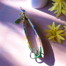 Load image into Gallery viewer, Charmable Wristlet Keychain - Pineapple Paradise