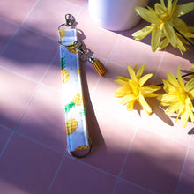 Load image into Gallery viewer, Charmable Wristlet Keychain - Pineapple Paradise