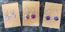 Load image into Gallery viewer, Glitter Paw Earrings