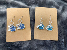 Load image into Gallery viewer, Glitter Paw Earrings