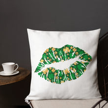 Load image into Gallery viewer, Kiss Me I'm Irish Two-Sided Print Premium Pillow