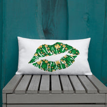 Load image into Gallery viewer, Kiss Me I'm Irish Two-Sided Print Premium Pillow