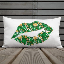 Load image into Gallery viewer, Kiss Me I'm Irish Two-Sided Print Premium Pillow
