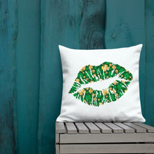 Load image into Gallery viewer, Kiss Me I'm Irish Two-Sided Print Premium Pillow