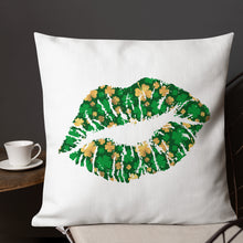 Load image into Gallery viewer, Kiss Me I'm Irish Two-Sided Print Premium Pillow