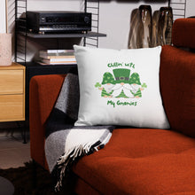Load image into Gallery viewer, Chillin with My Gnomies Premium Pillow Case
