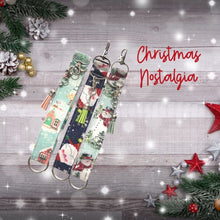 Load image into Gallery viewer, Charmables Wristlet Keychains - Christmas Nostalgia