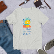 Load image into Gallery viewer, I Bend So I Don't Break Inspirational Tee