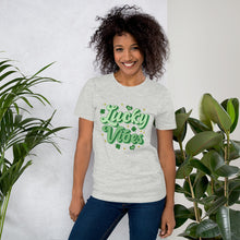 Load image into Gallery viewer, Lucky Vibes St Patricks Day Tee