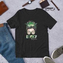 Load image into Gallery viewer, One Lucky Mama St Patricks Day Tee