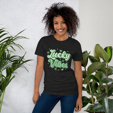 Load image into Gallery viewer, Lucky Vibes St Patricks Day Tee