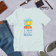 Load image into Gallery viewer, I Bend So I Don't Break Inspirational Tee