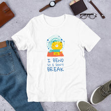 Load image into Gallery viewer, I Bend So I Don't Break Inspirational Tee