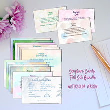 Load image into Gallery viewer, Scripture Card Watercolor Version - Full Set Bundle