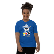 Load image into Gallery viewer, On A Roll Robot - Youth Short Sleeve T-Shirt