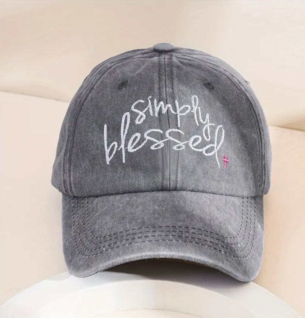 Simply Blessed Baseball Cap