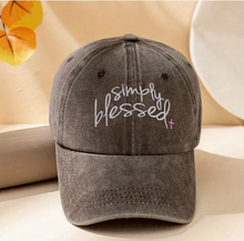 Load image into Gallery viewer, Simply Blessed Baseball Cap
