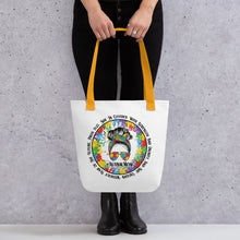Load image into Gallery viewer, Autism Mom Proverbs Tote bag
