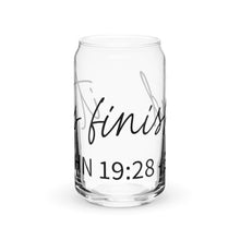 Load image into Gallery viewer, It Is Finished (Easter) Can-shaped glass
