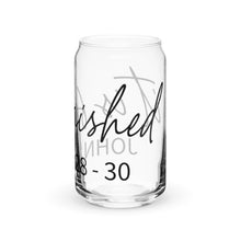 Load image into Gallery viewer, It Is Finished (Easter) Can-shaped glass
