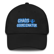 Load image into Gallery viewer, Chaos Coordinator Blue Color Pop Dad hat
