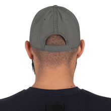 Load image into Gallery viewer, Navy Veteran Distressed Dad Hat
