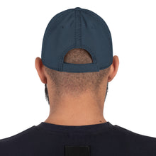Load image into Gallery viewer, Navy Veteran Distressed Dad Hat
