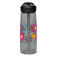 Load image into Gallery viewer, Choose Happy Retro Sports water bottle
