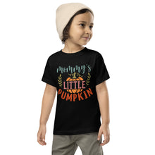 Load image into Gallery viewer, Mommy’s Little Pumpkin Toddler Short Sleeve Tee
