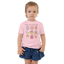 Load image into Gallery viewer, Bunny Kisses Easter Wishes Toddler Short Sleeve Tee
