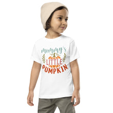 Load image into Gallery viewer, Mommy’s Little Pumpkin Toddler Short Sleeve Tee
