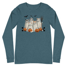 Load image into Gallery viewer, Ghost Cats Unisex Long Sleeve Tee

