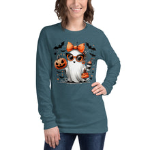 Load image into Gallery viewer, Ghostly Coquette Unisex Long Sleeve Tee
