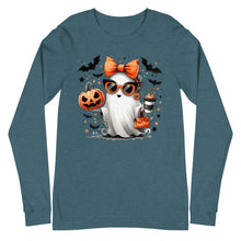 Load image into Gallery viewer, Ghostly Coquette Unisex Long Sleeve Tee
