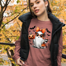 Load image into Gallery viewer, Ghostly Coquette Unisex Long Sleeve Tee
