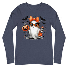Load image into Gallery viewer, Ghostly Coquette Unisex Long Sleeve Tee
