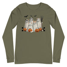 Load image into Gallery viewer, Ghost Cats Unisex Long Sleeve Tee

