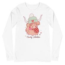 Load image into Gallery viewer, Howdy Valentine Unisex Long Sleeve Tee
