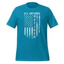 Load image into Gallery viewer, US Air Force Retired Unisex t-shirt
