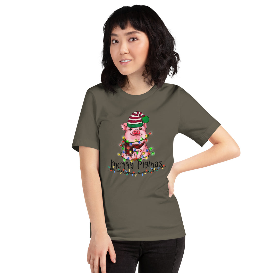 Merry Pigmas Unisex t-shirt