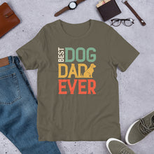 Load image into Gallery viewer, Best Dog Dad Ever Unisex t-shirt
