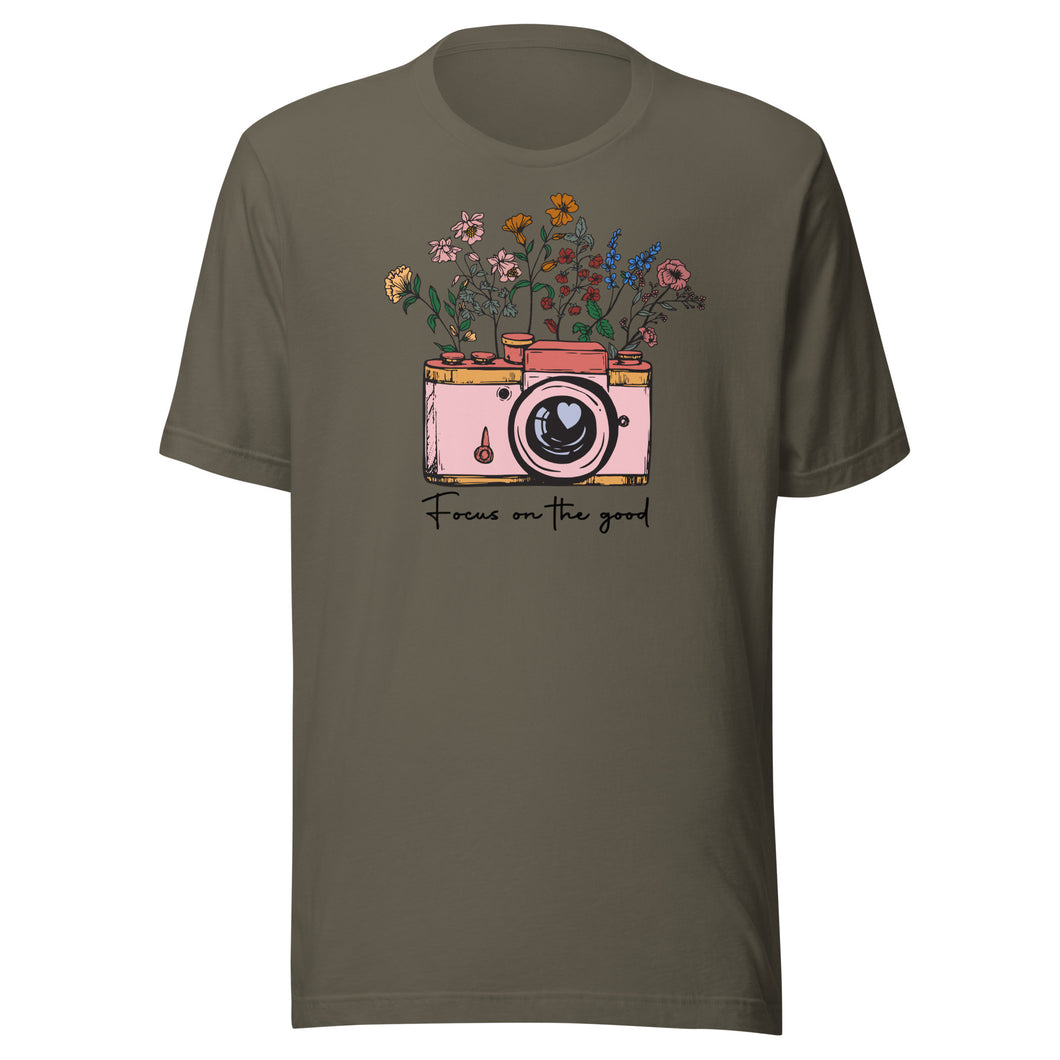 Focus On The Good Unisex t-shirt
