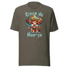 Load image into Gallery viewer, Cinco de Moo-yo Highland Cow Unisex t-shirt
